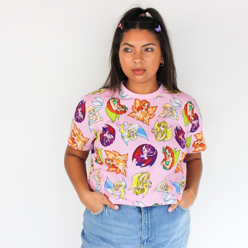 Cakeworthy x Neopets AOP Faerie Shirt